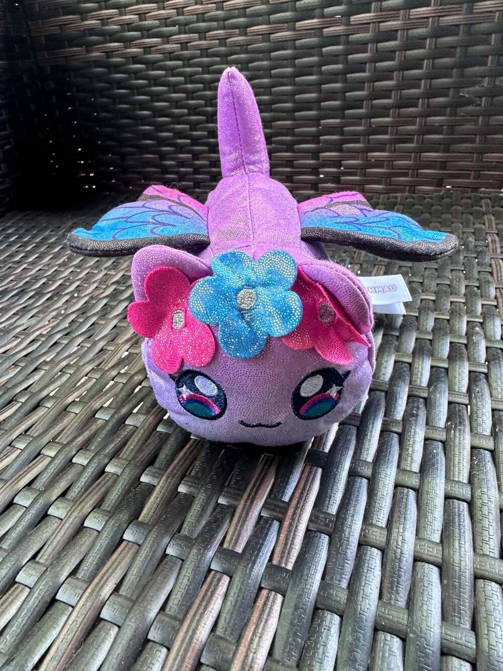 Aphmau MeeMeows Butterfly Cat Plush Purple